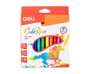 Carioci Deli 12 Culori – Set colorat pentru micii artiști