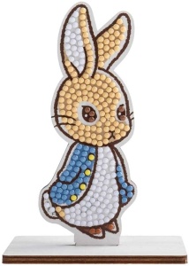 Cristal Art suport lemn - Peter Rabbit