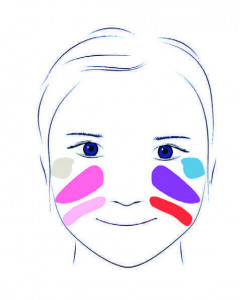 Culori make-up non alergice Djeco, pastel - Img 2
