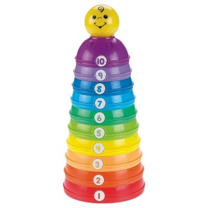 Cupe colorate de stivuit, Fisher-Price - Img 1