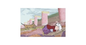 Diafilm ilustrat – Micuțul Mukk. Poveste orientală clasică pentru copii, compatibilă cu proiector.