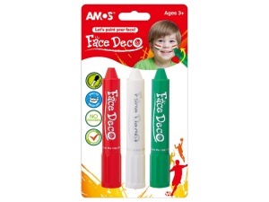 Face painting - trei culori