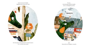 Franklin, Nati și cartea basmelor – carte ilustrată pentru copii despre prietenie, curaj și puterea imaginației, semnată de Jen Campbell.