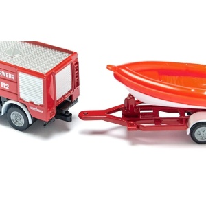 Masina de pompieri Unimog cu barca - SIKU 1636 - Img 3