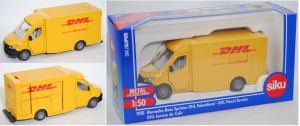 Mercedes-Benz Sprinter DHL Parcel Service - SIKU, Dubă de Curierat Metalică