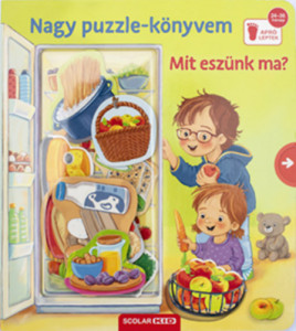 Nagy puzzle konyvel magneses