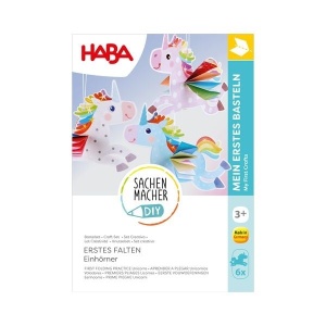 Origami cu Unicorni HABA – Creează 6 unicorni zburători plini de magie