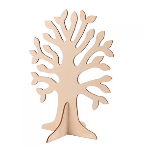 Playbox Craft - Set miniatura de copac - lemn natur - Img 2