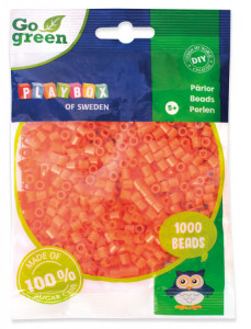 Playbox Margele de calcat Bio - portocaliu - 1.000buc