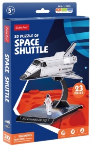 Puzzle 3D Space Shuttle - Navetă Spațială cu 23 Piese