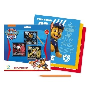 Set Creativ de Răzuit Patrula Cățelușilor (Paw Patrol) – Dodo Toys