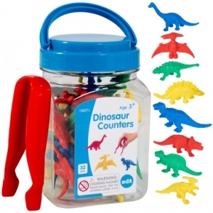 Set pentru sortat, 32 de Dinozauri, Edx Education - Img 1