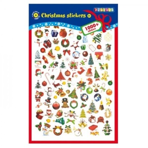 Stickers Christmas 1000 pcs