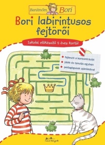 Bori labirintusos fejtörői - Játékos labirintusok és fejtörők gyerekeknek