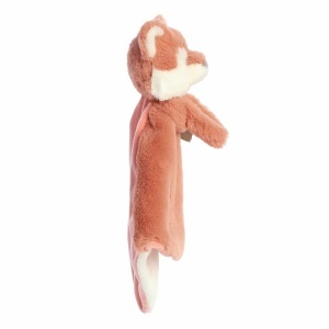Ebba Eco Francis Fox Luvster vulpiță de pluș moale de 30 cm, realizată din materiale reciclate, potrivită pentru toate vârstele.