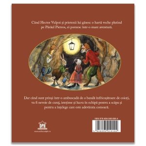 Hector Vulpoi și harta misterioasă – carte ilustrată pentru copii despre aventură, prietenie și curaj, perfectă pentru micii exploratori.