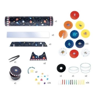 Joc creativ DIY Caleidoscop Imersiune în spațiu, Djeco - Img 3