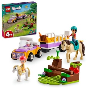 LEGO® Friends - Remorca cu cal si ponei - Img 2