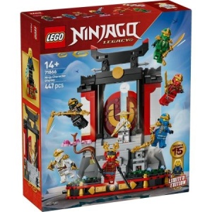 LEGO® NINJAGO® Model pentru etalare cu personaje ninja la a 15-a aniversare