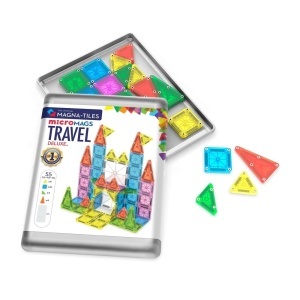 MAGNA-TILES microMAGS Travel Deluxe, 55 piese