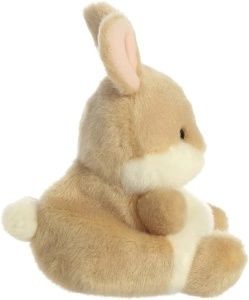Palm Pals Bunny – jucărie de pluș moale în formă de iepuraș, 13 cm, din colecția Aurora Palm Pals. Adorabilă, eco-friendly și sigură pentru toate vârstele.