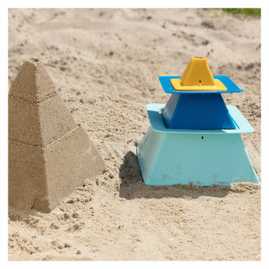 Pira, set forme pentru nisip piramide, Quut Toys - Img 4