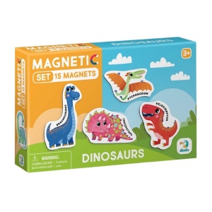 Primul puzzle magnetic dinosaur
