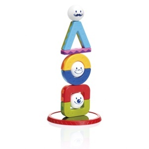 SmartMax My First Acrobats – joc magnetic educativ cu 11 piese colorate și 24 de provocări, ideal pentru copiii între 18 luni și 5 ani.