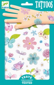 Tatuaje Djeco Flori