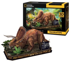 Triceratopsz puzzle 3D - Img 1