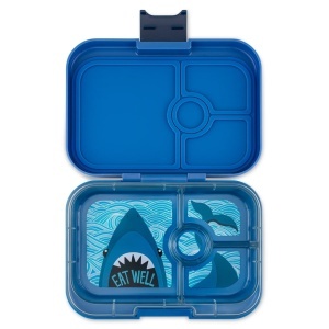 Yumbox Panino – Cutie de prânz Bento Shark (4 compartimente)