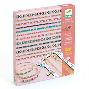 Atelier Djeco de confectionat bratari cu margele
