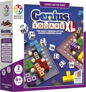 Genius Square XL - Joc de logică și strategie cu peste 60.000 de provocări