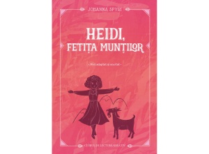 Cartea „Heidi + Jurnal de lectură” de la Kreativ, ediție adaptată pentru copii, cu ilustrații sugestive și jurnal de lectură inclus pentru dezvoltarea înțelegerii textului și a plăcerii de a citi.