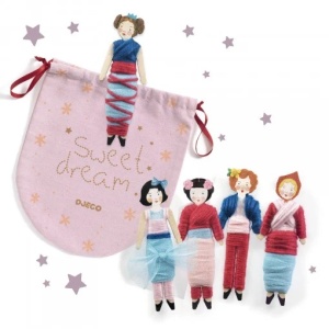 Joc creativ DIY, Papusi pentru vise senine, Djeco - Img 4