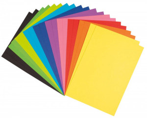Paper mix A4 10 colours x 2 pcs 180 g, Playbox - Img 1