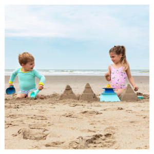 Pira, set forme pentru nisip piramide, Quut Toys - Img 5