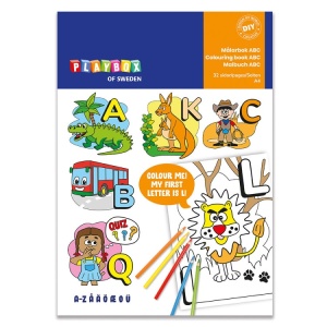 Playbox Colouring Book ABC, 32 pages