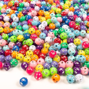 Playbox Mărgele Plastic Diamonds Round – Set 1000 buc