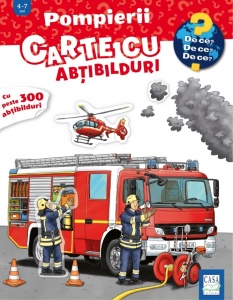 Pompierii - Carte cu abțibilduri