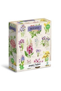 Puzzle Botany - Flowers Garden, 400 Piese