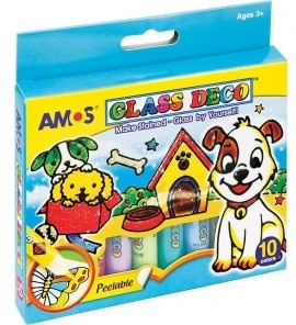 Set vopsea animale Glass deco