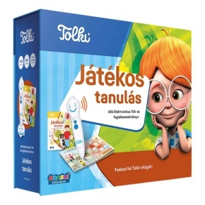 Tolki – Játékos tanulás, Interaktív hangoskönyv és elektronikus toll készlet 3–7 éves gyerekeknek