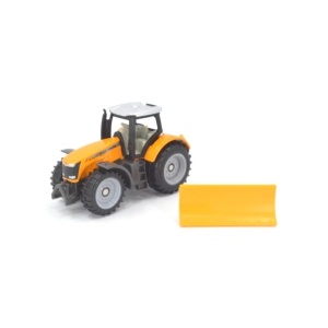 Tractor Massey Ferguson SIKU cu lamă frontală deszăpezire jucărie copii utilaj iarnă