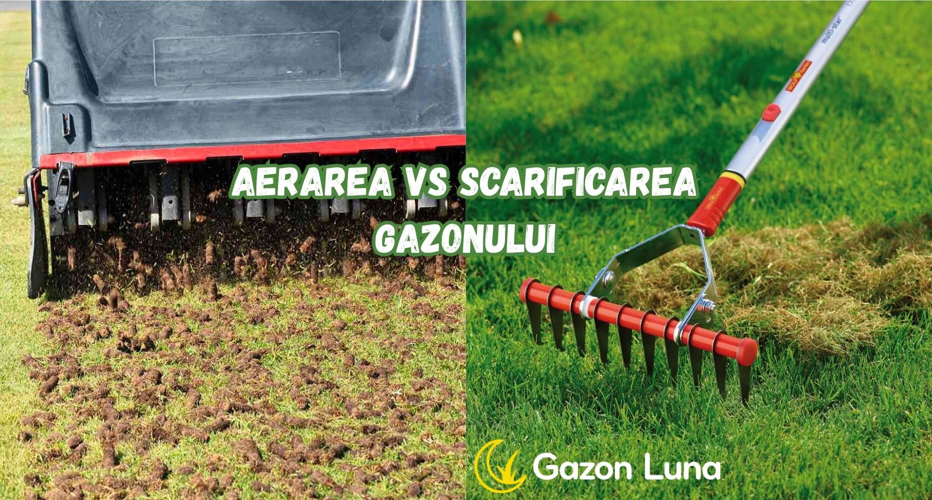 Aerarea și Scarificarea Gazonului