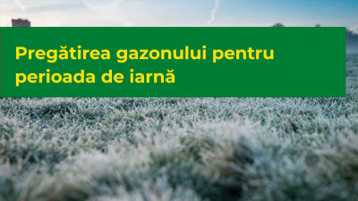 Pregătirea gazonului pentru perioada de iarnă