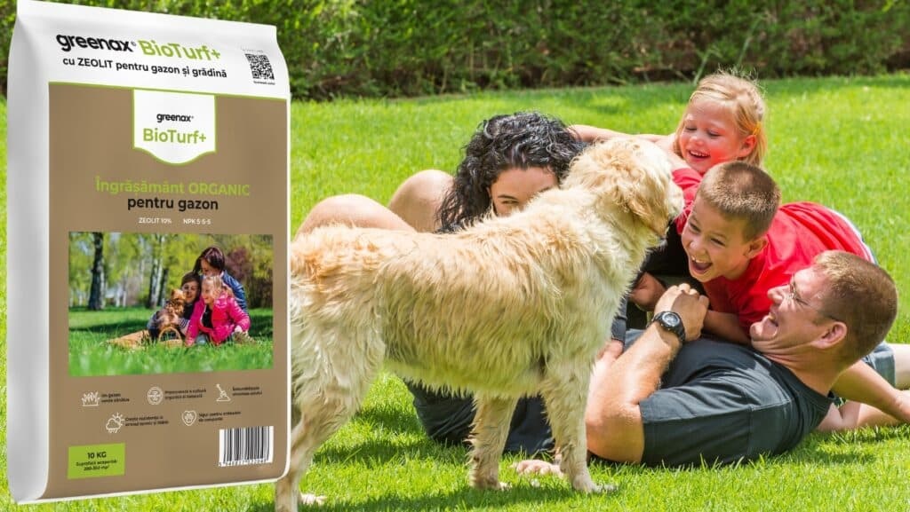 Îngrășământ organic pentru gazon