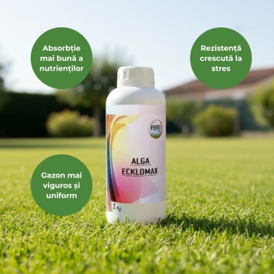 ALGA ECKLOMAX – Îngrășământ Foliar Biostimulant cu Alge Ecklonia maxima & Aminoacizi, Acoperire până la 2000 m², Susține Rădăcini Puternice și Verde Intens - Img 3