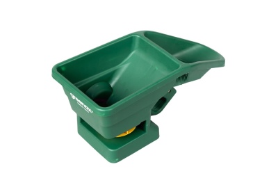 Dispozitiv de împrăștiere fertilizant, semințe și sare Greenax EasyFeed, 2,5 kg, 5 trepte de reglare, verde - Img 2