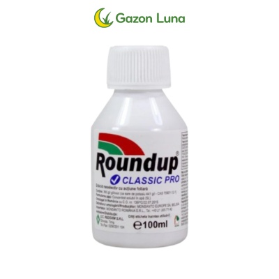 Erbicid cu acțiune totală Total ROUNDUP CLASSIC PRO - 100 ml